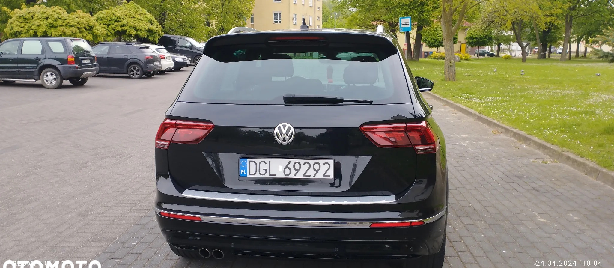 Volkswagen Tiguan cena 129900 przebieg: 72000, rok produkcji 2020 z Głogów małe 172